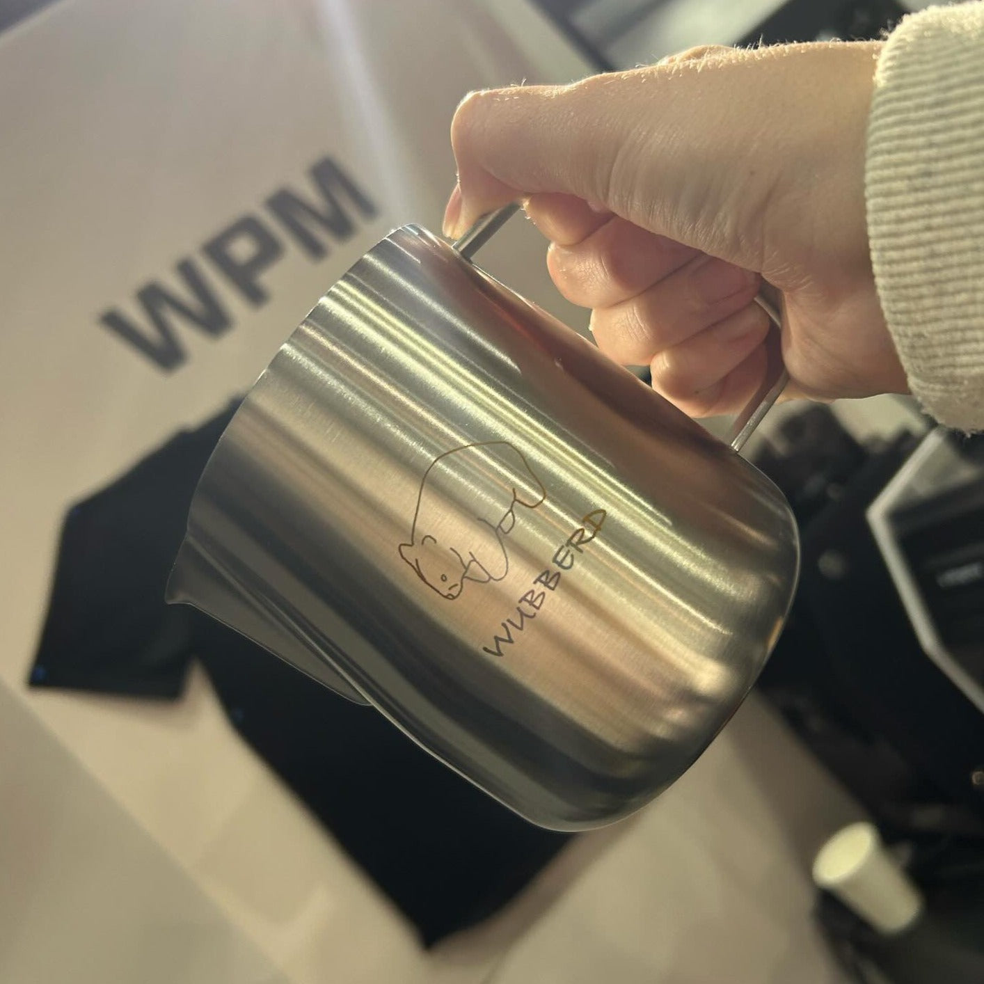 WPM 拉花杯自訂鐫刻訊息與個人化服務