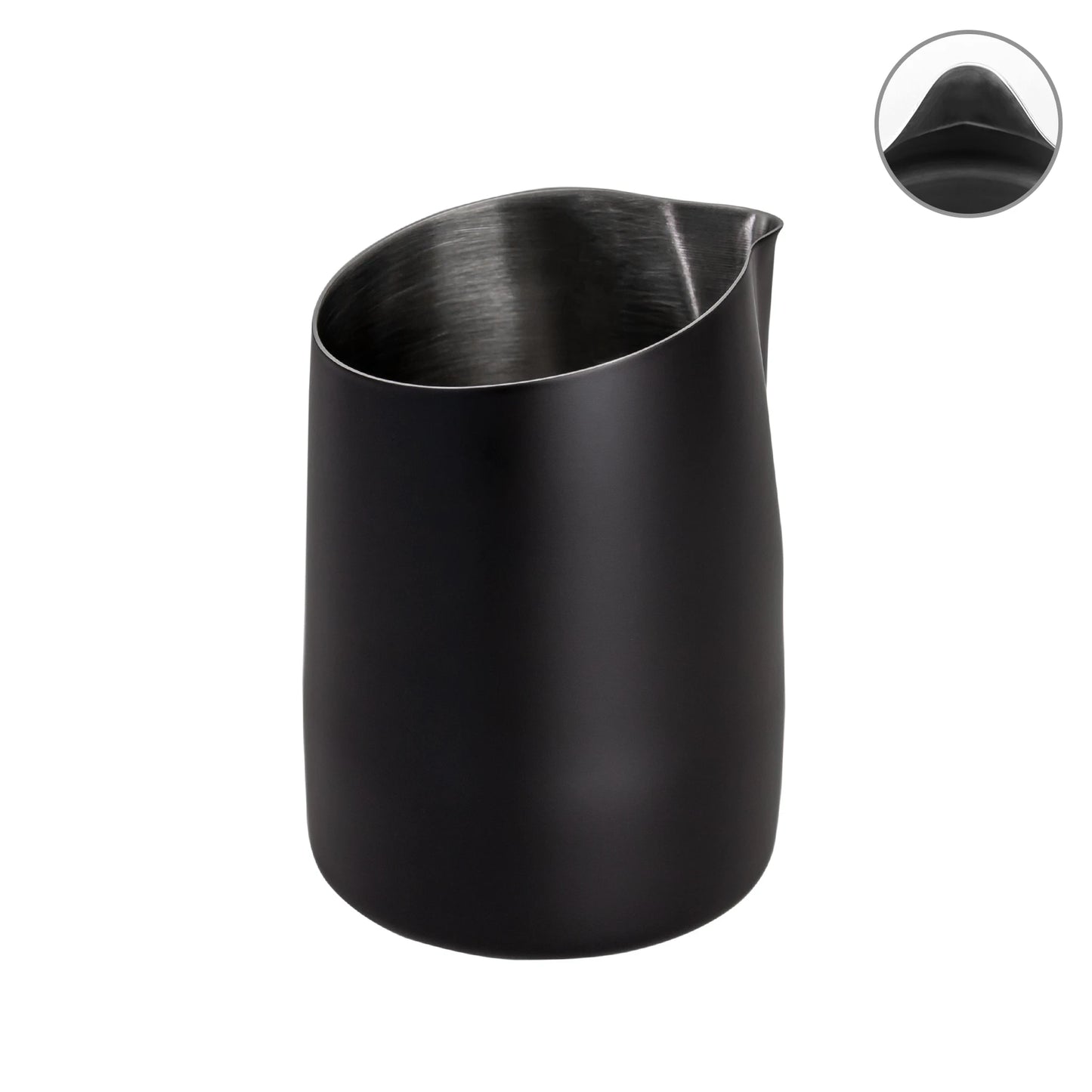 #06 Round Spout Milk Pitcher - Handleless