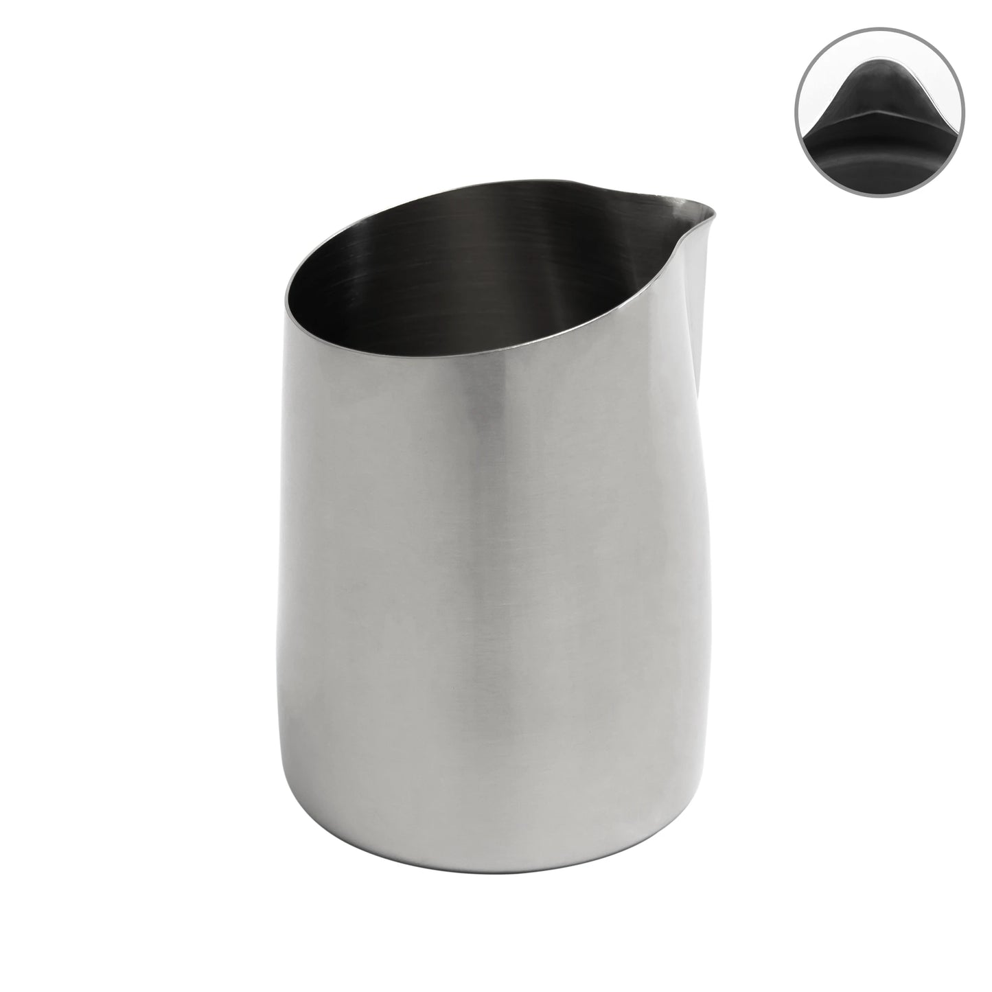 #06 Round Spout Milk Pitcher - Handleless