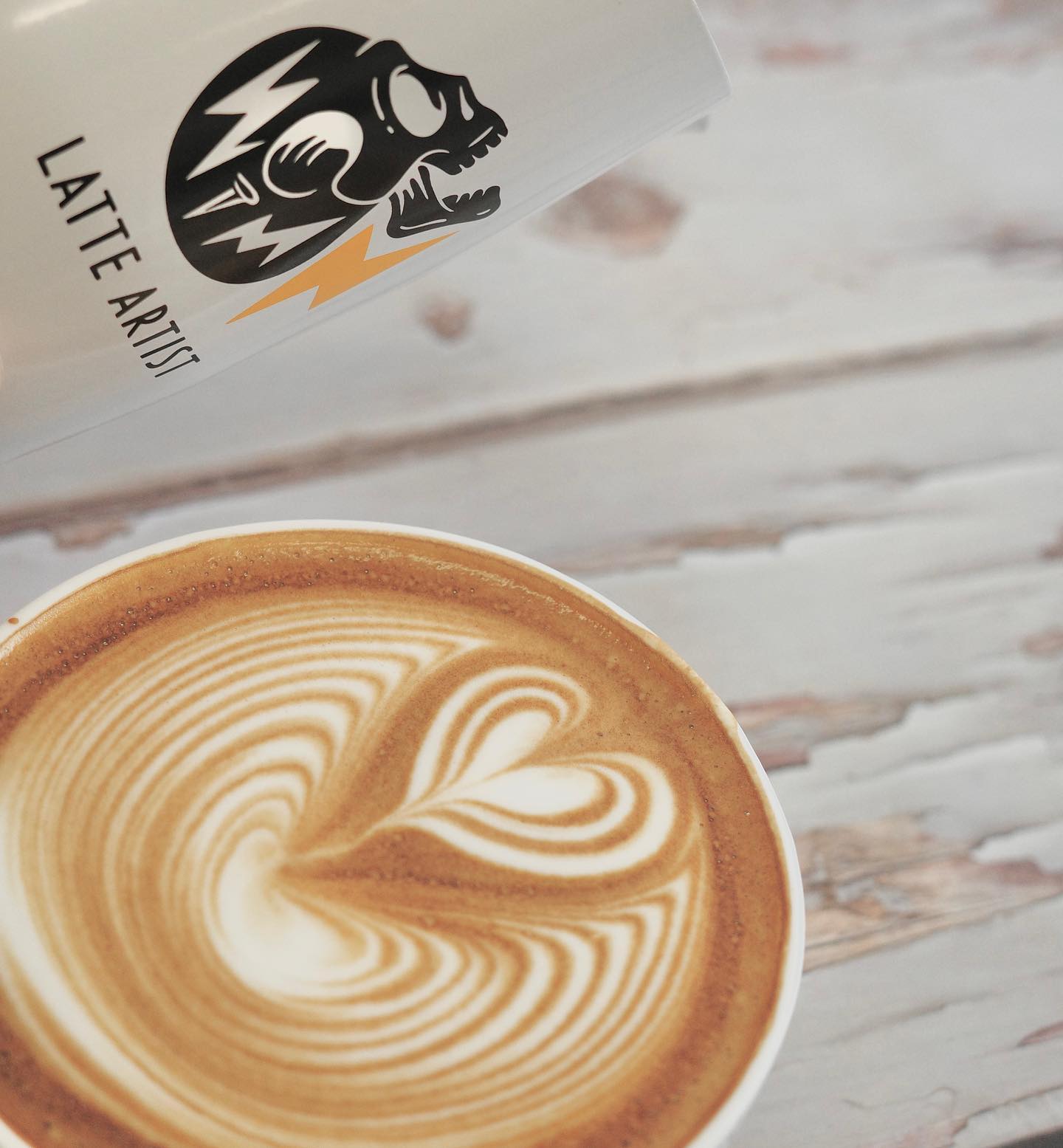 #06 圓嘴奶壺限量版 - "Latte Art with a Soul"