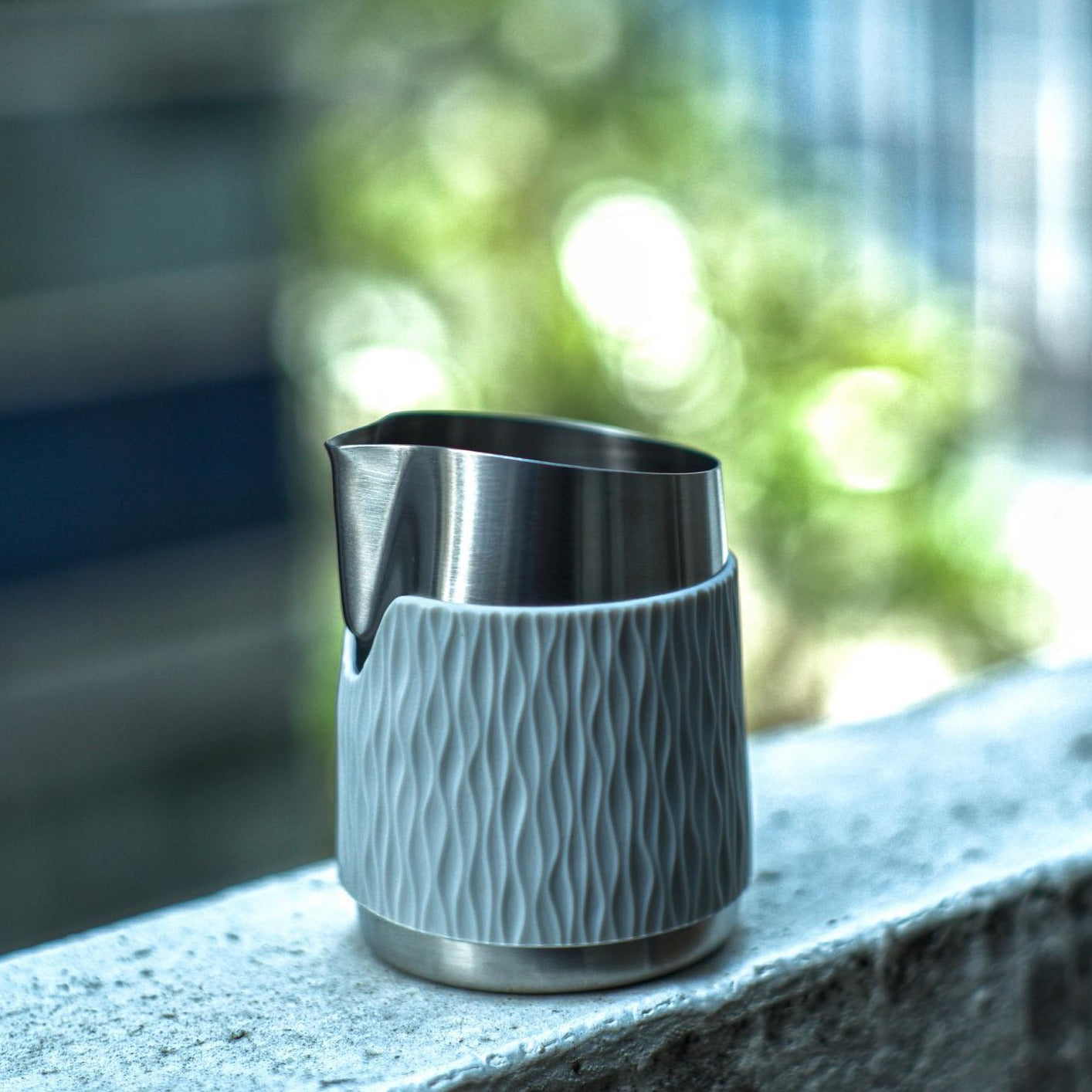 #06 Round Spout Milk Pitcher - Handleless