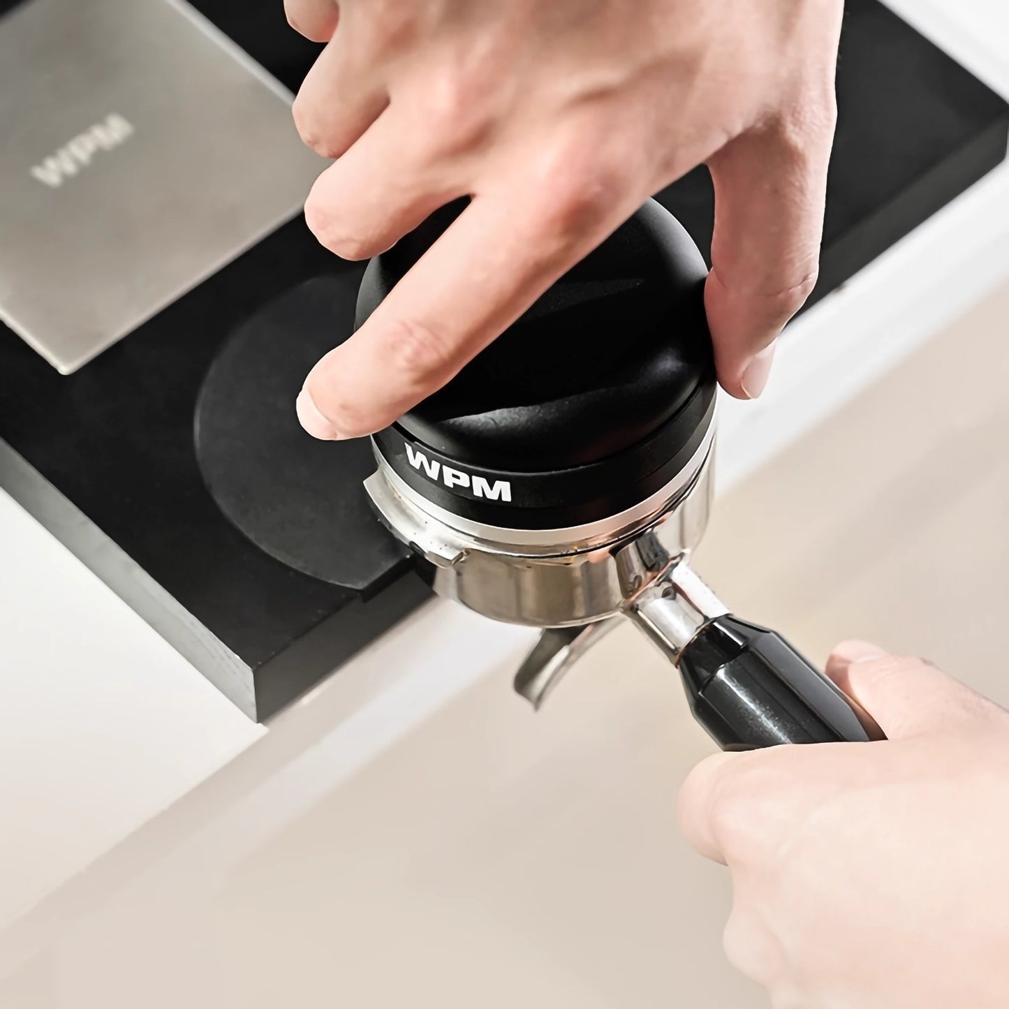 咖啡佈粉器(58mm) - 黑色