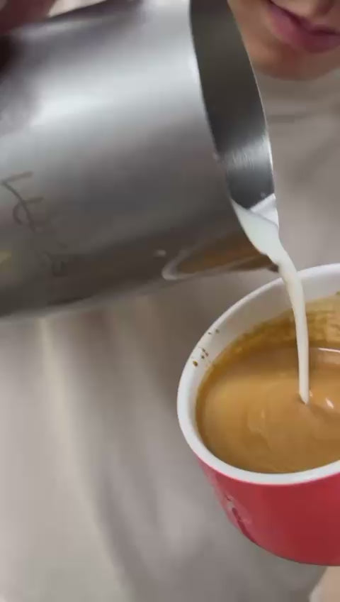 77 LS Latte Art Pitcher - Luke x KJ x WPM – WPM